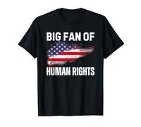 Big Fan of Human Rights Camiseta