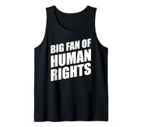 Big Fan of Human Rights Camiseta sin Mangas