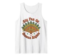 Big Fan of Human Rights Cita Vintage Retro Camiseta sin Mangas