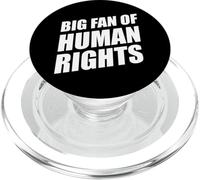 Big Fan of Human Rights PopSockets PopGrip para MagSafe