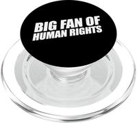 Big Fan of Human Rights PopSockets PopGrip para MagSafe