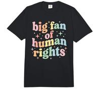 Big Fan of Human Rights Protest Equality Resist Comfort Colors Adult Heavyweight T-Shirt