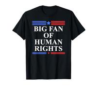 Big Fan of Human Rights Protest Signs No Kings Pro Democracy Camiseta