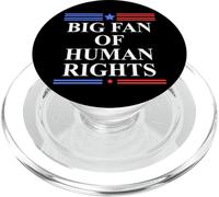 Big Fan of Human Rights Protest Signs No Kings Pro Democracy PopSockets PopGrip para MagSafe