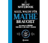Big Fat Notebook - Alles, was du für Mathe brauchst: Nachhilfe für Mathematik, Geometrie und vieles mehr