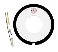 Big Fat Snare Drum - Amortiguador de tambor (14 pulgadas, con baquetas, 1 par)