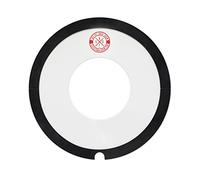 BIG FAT SNARE DRUM BFSD13-DON Cabeza de Tambor de Donut Steve, 13-Pulgada Tamaño, Negro/Transparente