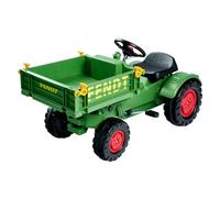 Big Fendt - Tractor Infantil con Cadena de precisión, Asiento Ajustable en 3 Posiciones, hasta 50 kg, Licencia de Fendt, para niños a Partir de 3 años, Verde, Amarillo, Negro y Rojo