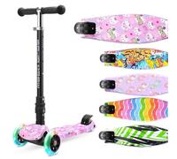 Scooter Boldcube SKY027 3 ruedas 200 mm Freno de pie Rosa plegable