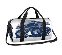 Big foot - Bolsa de lona deportiva para fines de semana, bolsa de viaje para viajes, gimnasio, equipaje para niños, niñas, niños, mujeres y hombres