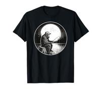 Big Foot Fishing, Cool Fishing Fisherman Bigfoot Sasquatch Camiseta