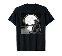 Big Foot Fishing, Cool Fishing Fisherman Bigfoot Sasquatch Camiseta