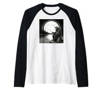 Big Foot Fishing, Cool Fishing Fisherman Bigfoot Sasquatch Camiseta Manga Raglan