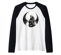 Big Foot Fishing, Cool Fishing Fisherman Bigfoot Sasquatch Camiseta Manga Raglan