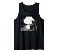 Big Foot Fishing, Cool Fishing Fisherman Bigfoot Sasquatch Camiseta sin Mangas