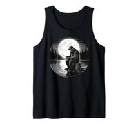 Big Foot Fishing, Cool Fishing Fisherman Bigfoot Sasquatch Camiseta sin Mangas