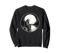 Big Foot Fishing, Cool Fishing Fisherman Bigfoot Sasquatch Sudadera