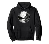 Big Foot Fishing, Cool Fishing Fisherman Bigfoot Sasquatch Sudadera con Capucha