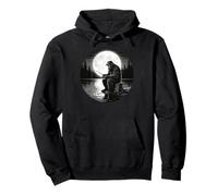 Big Foot Fishing, Cool Fishing Fisherman Bigfoot Sasquatch Sudadera con Capucha