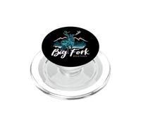 Big Fork Montana USA Elk Flathead Lake Recuerdo de Vacaciones PopSockets PopGrip para MagSafe