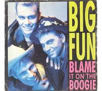 BIG FUN - BLAME IT ON THE BOOGIE 7 INCH (7" VINYL 45) UK JIVE 1989