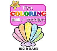 Big Fun Coloring Book for Little Girls Ages 2-5: Simple Bold Designs of animals, toys, magical creatures, flowers, clothes, shoes, cosmetics, ... (Pre-K Toddler Coloring & Activity Books)