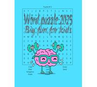 Big Fun Word Puzzle Book for Kids: Brain Games to Learn and Play!