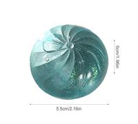 Big Glitter Squeeze Toy - Soft Steamed Bun Stress Relief, Stretchy Enrichment Toy | Kids Classroom Workplace Home Birthday Easter Basket Christmas Fun Sensory Ţoy Children Boys Girls Adults Relaxing