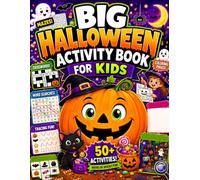 Big Halloween Activity Book for Kids: Fun Puzzles, Coloring Pages, Mazes, Word Searches & Spooky Games for Childrens | Celebrate Halloween with Creative Activities