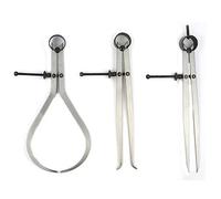 Big Horn 19053C Juego de calibrador/divisor de resorte de 3 piezas de 8 pulgadas