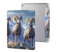 Big Horn Sheep Wildlife - Funda protectora compatible con iPad Pro (10.5 pulgadas), iPad Air3 (10.5 pulgadas), funda antideslizante para tableta triple