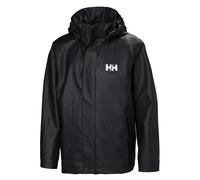 Big Juniors de Hellly Hansen Kids Moss Coat con proteccin de lluvia completa 990 Negro 10