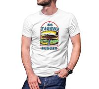 Big Kahuna Burger That's a Tasty Burger Samuel Jackson Camiseta De Hombre Blanca Size XXL