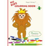 Big Kidz Coloring Book - Phonics: Short Vowels (Big Kidz Coloring Book Series)