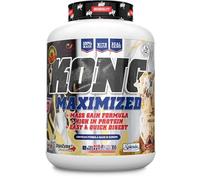 BIG - KONG Mass Gainer 3kg - Ganador de Peso y Masa Muscular con Proteina de Suero, Carbohidratos, Creatina Monohidrato y Taurina - Suplemento Gainer Ganador de Peso - (Vanilla with Macadamia)