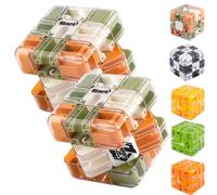 Big Labyrinth 3D Puzzle Maze Cube - Engaging Brain Teaser Toy, Smart Maze Cube, New Brain Training Mazes Magic Cube Ball, Fidget Spatial Labyrinth 3D Puzzle 2026 (2 unidades de mezcla de color)