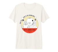 Big Lebowski Eff It Lets Go Equipo de Bolos Camiseta Premium