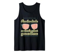 Big Lebowski Im The Dude Así Que eso es lo Que me Llamas Camiseta sin Mangas