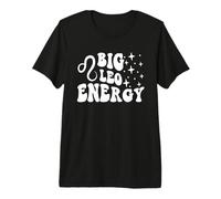 Big Leo Energy x Leo Zodiac Retro Camiseta Premium