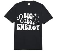 Big Leo Energy x Leo Zodiac Retro Comfort Colors Adult Heavyweight T-Shirt