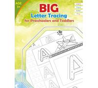 Big Letter Tracing Handwriting Workbook for Kids