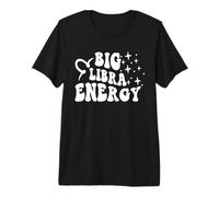 Big Libra Energy x Libra Zodiac Retro Camiseta Premium
