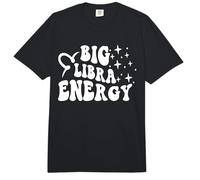 Big Libra Energy x Libra Zodiac Retro Comfort Colors Adult Heavyweight T-Shirt