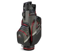 Big Max Aqua Silencio 4 (Charcoal/Black/Red) Cartbag - Bolsa de golf impermeable