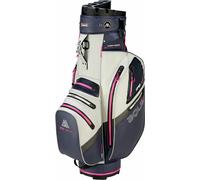 Big Max Aqua Silencio 4 Organizer Steel Blue/Off White/Fuchsia Bolsa para carrito de golf