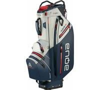 Big Max Aqua Tour 4 Off White/Navy/Red Bolsa para carrito de golf