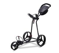 Big Max TI-Two - Carro de golf de 3 ruedas (negro)