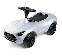 Big Mercedes AMG GT - Diseñado Junto con Mercedes AMG con neumáticos Anchos y Volante Antideslizante, para niños a Partir de 18 Meses, Color Negro