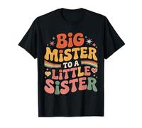 Big Mister To A Little Sister Orgulloso Hermano Bond |- Camiseta