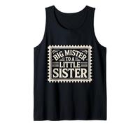 Big Mister To A Little Sister Orgulloso Hermano Bond - Camiseta sin Mangas